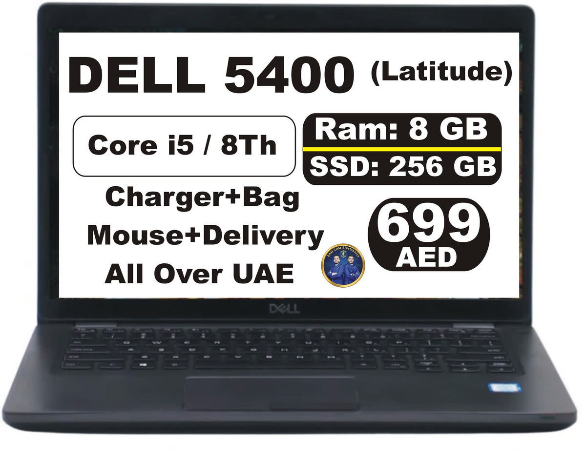 DELL 5400 Core i5 8th  8/256 SSD